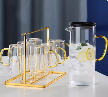 Cold water glass kettle