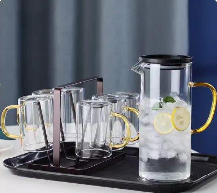 Cold water glass kettle