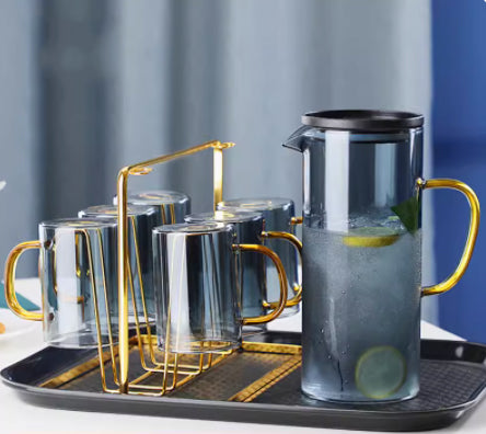 Cold water glass kettle