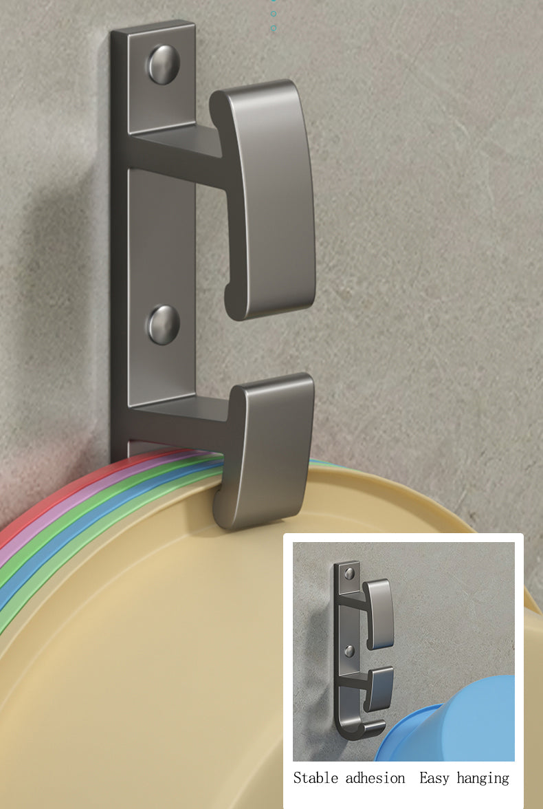 Wash basin buckle without punching