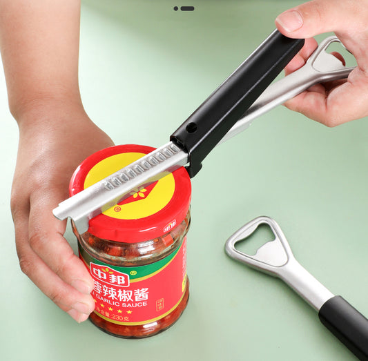 Multifunctional bottle opener