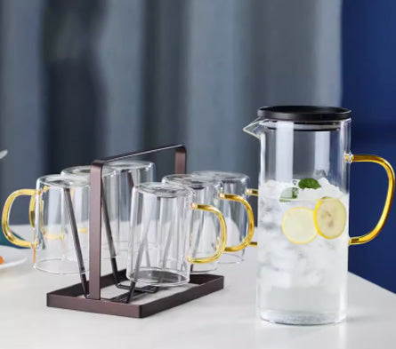 Cold water glass kettle